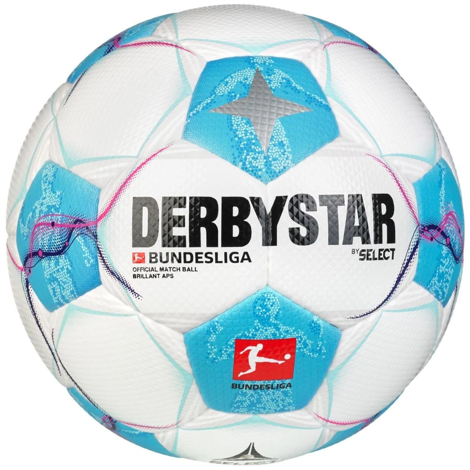 DERBYSTAR - Bundesliga Brillant APS v24 Fußball weiß