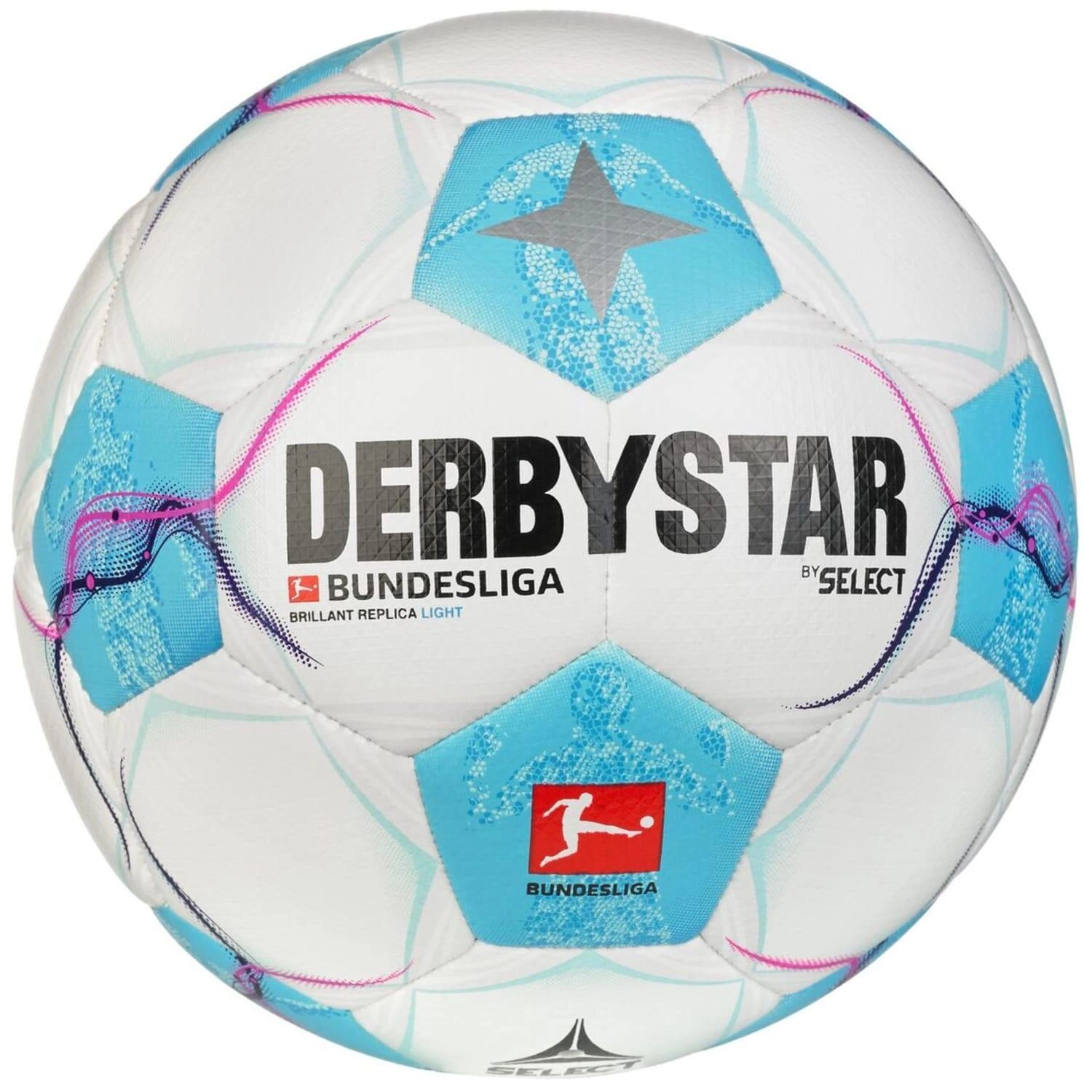 DERBYSTAR - Bundesliga Brillant Replica Light v24 Fußball Kinder weiß
