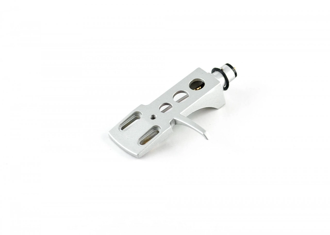 Headshell Silber Systemträger passend für alle Plattenspieler mit SME Tonarm-...
