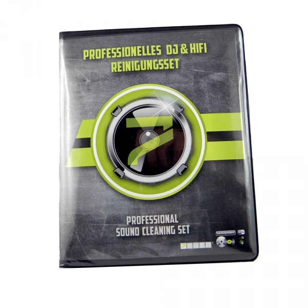 7even Professionelles DJ & Hifi Reinigungsset inklusive Schallplatten, CD und...