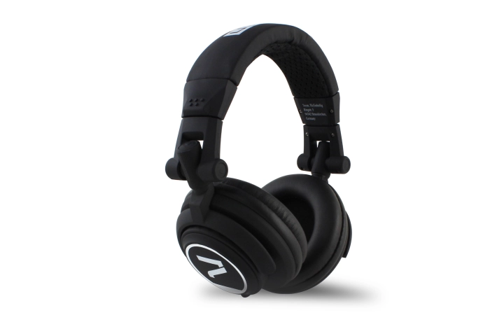 7even Headphone black / Dj, Hifi, Sport Kopfhörer, dreh-klappbar,tauschbares ...