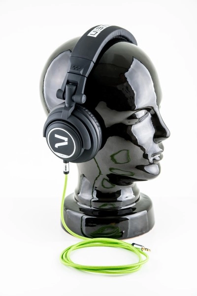 7even Kopfhörer schwarz-grün/ The Headphone black/ green