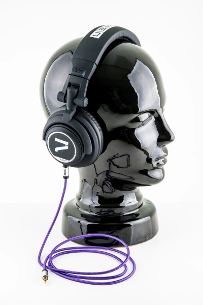 7even Kopfhörer schwarz-lila/ The Headphone black/ purple