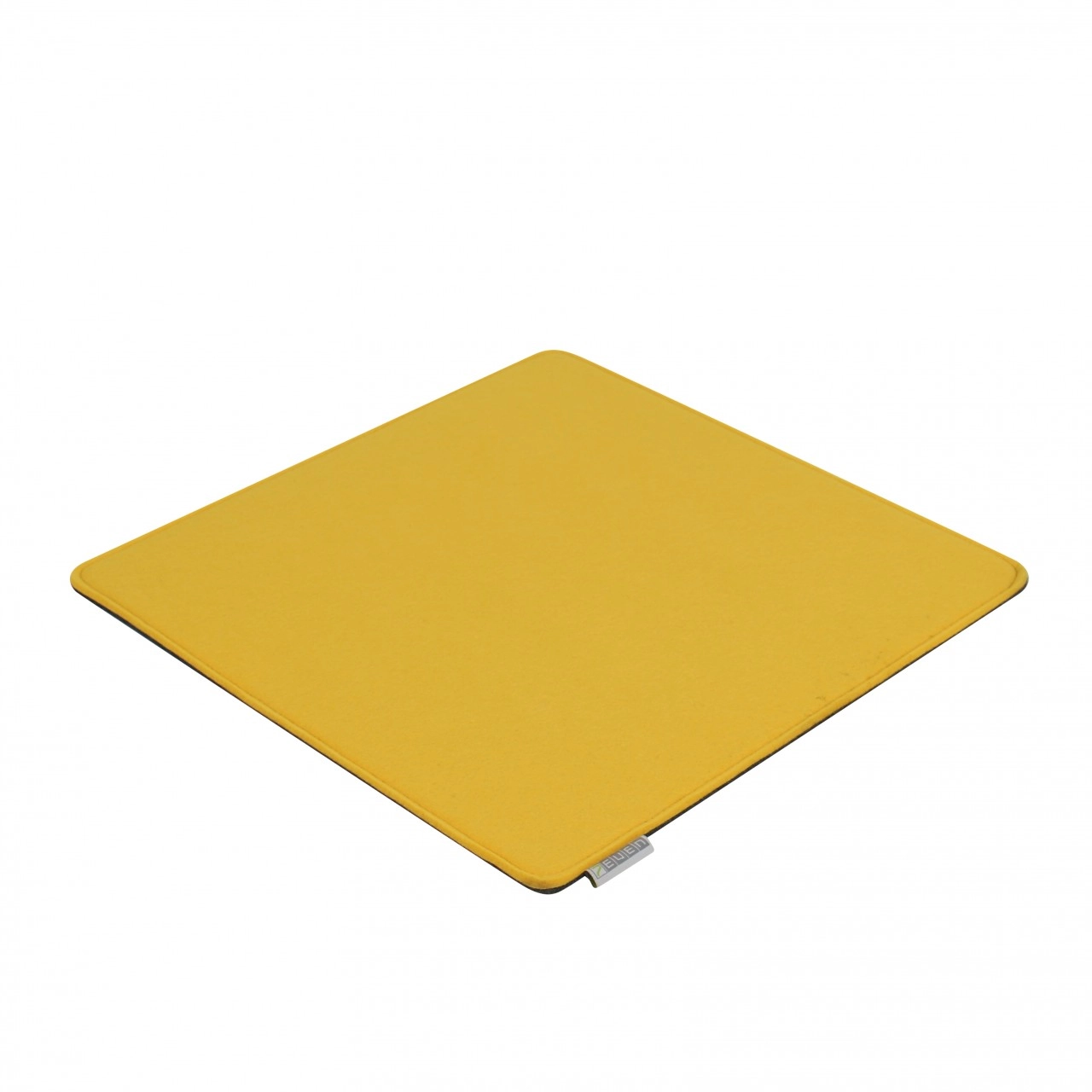 7even Filz Auflage 40 x 40 cm für z.B. Cube Hocker Gelb/Grau - Beidseitig 4mm...