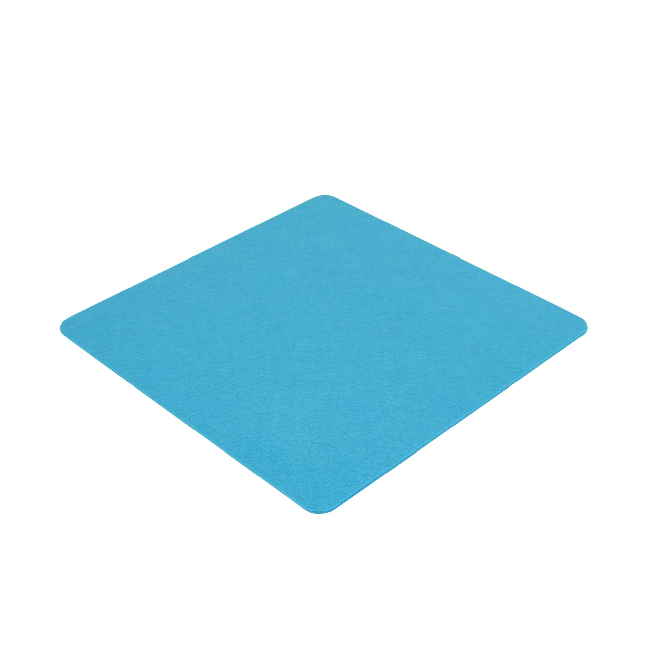 7even Filz Auflage 30 x 30 cm für z.B. Cube Hocker Blau - Einseitig 4mm