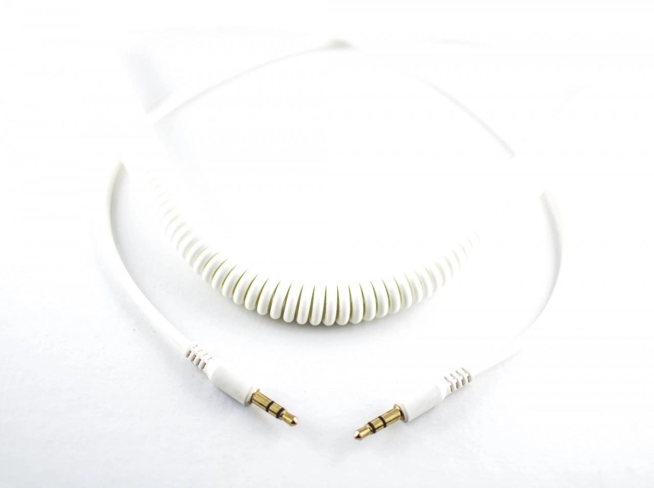 Ersatz Spiralkabel für 7even Headphone weiß