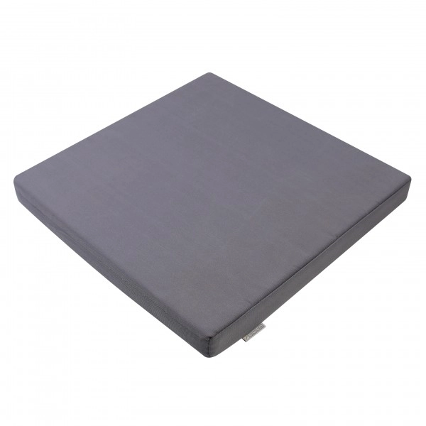 In & Outdoor Lounge Kissen 50cm Taubenblau-Blaugrau / Wasserfestes Kissen 50 ...