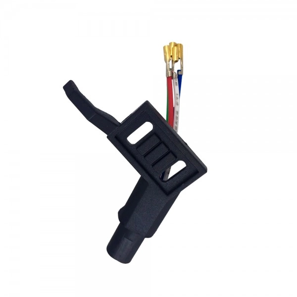 Headshell kurz ADC Norm schwarz Systemträger passend für Plattenspieler mit g...