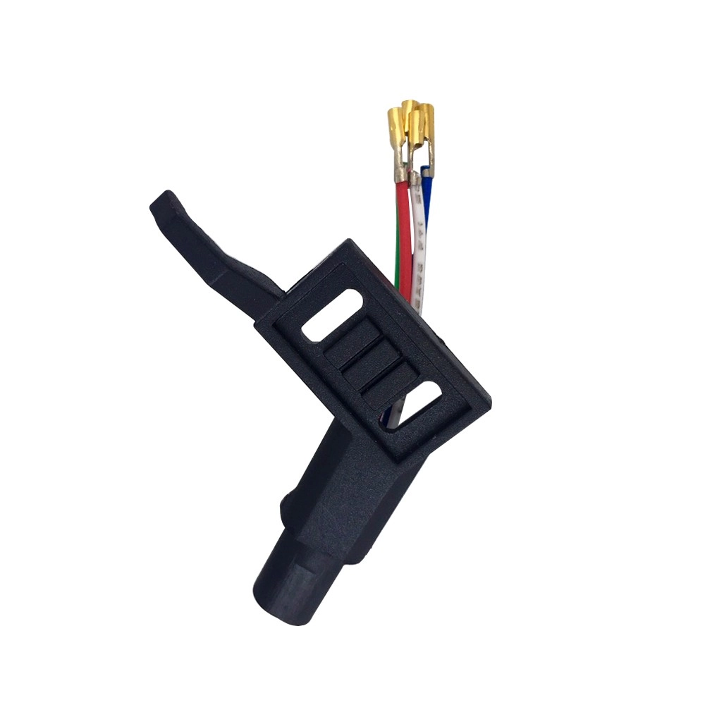Headshell kurz ADC Norm schwarz Systemträger passend für Plattenspieler mit g...
