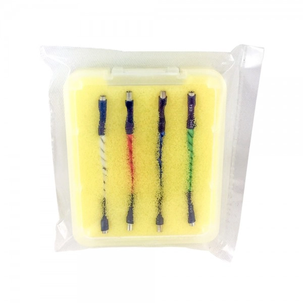 High Quality Phono-Kabel Set ummantelt für Headshell Tonabnehmer Systeme / To...