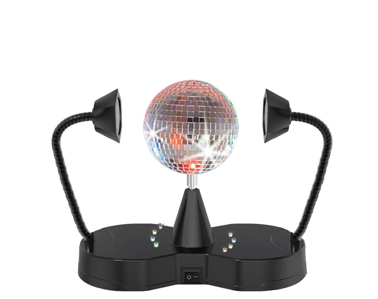 Stand Spiegelkugel Set inkl. Spots und Motor