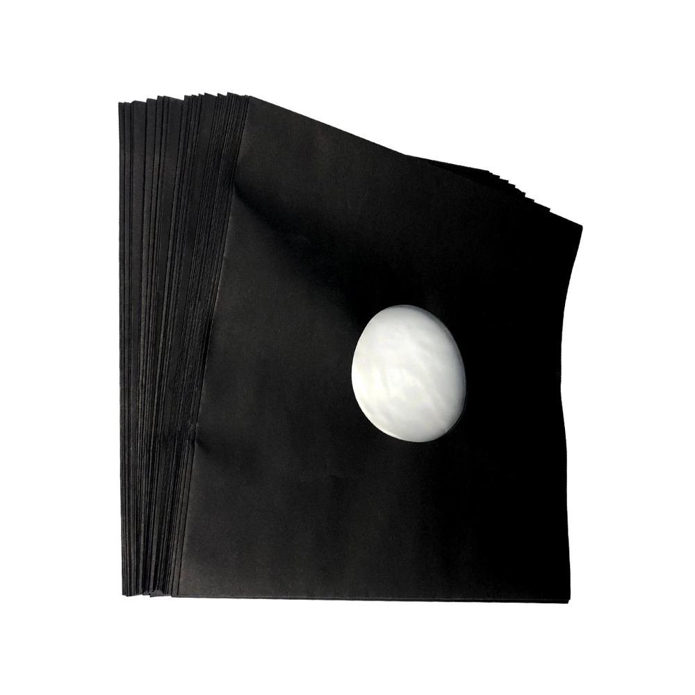 12" Schallplatten LP-Innenhülle schwarz gefüttert (50 Stück Pack)