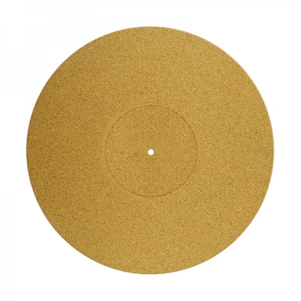 Plattentellerauflagematte aus Kork / Cork Nature Slipmat