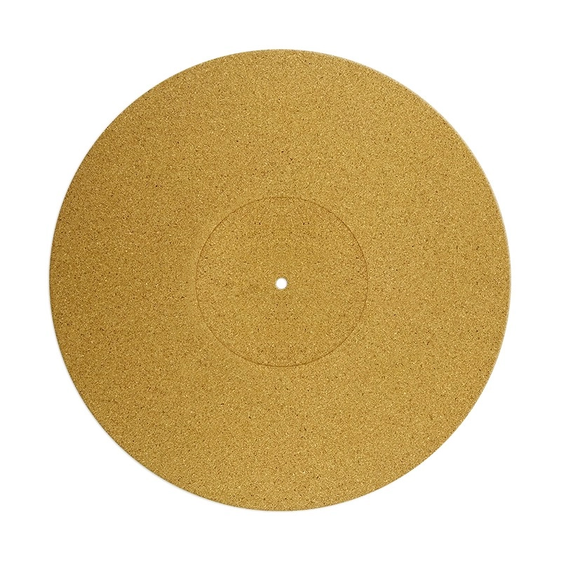 Plattentellerauflagematte aus Kork / Cork Nature Slipmat
