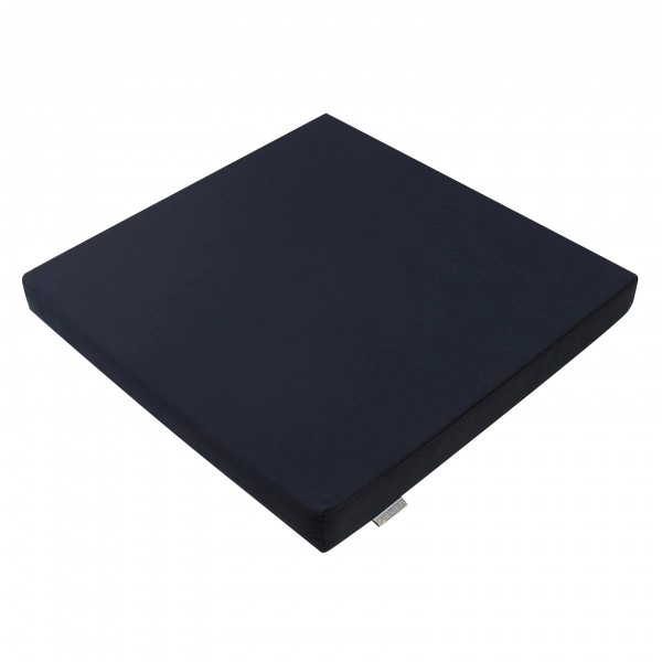 In & Outdoor Lounge Kissen 40cm Deepblue / Wasserfestes Kissen 40 x 40 x 5 cm