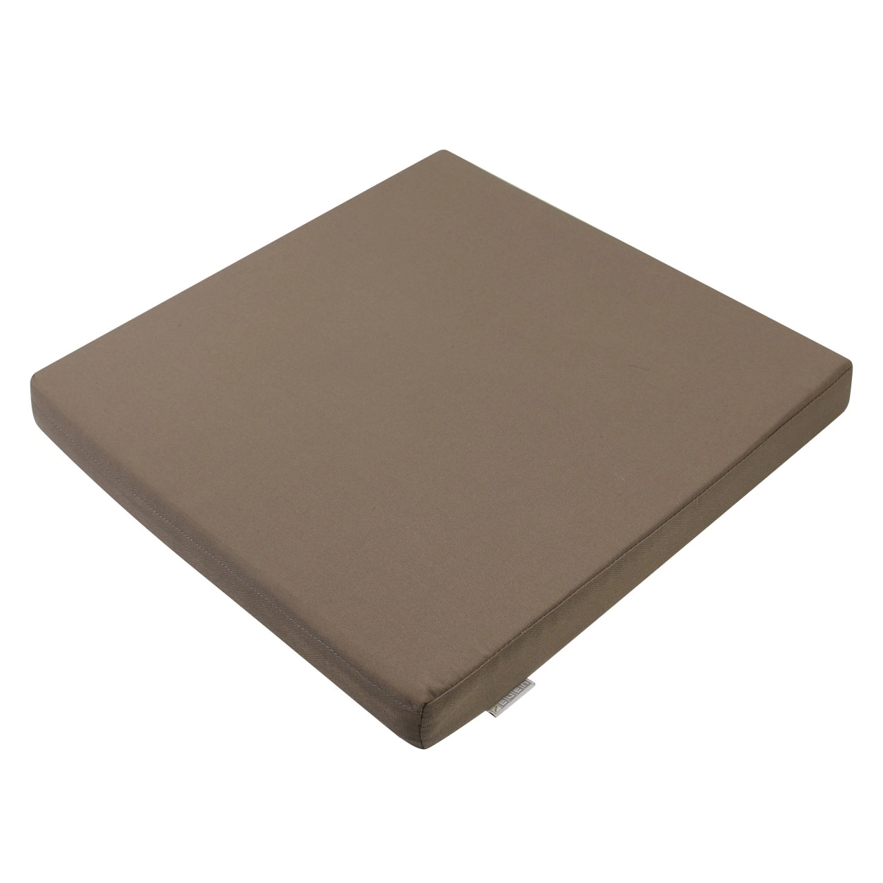 In & Outdoor Lounge Kissen 40cm Taupe / Wasserabweisendes Kissen 40 x 40 x 5 cm