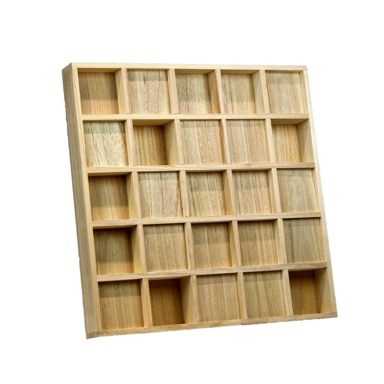 Akustik Wand Holz-Diffusor 25 mit 60 x 60 x 7cm für 650 bis 2250 Hz