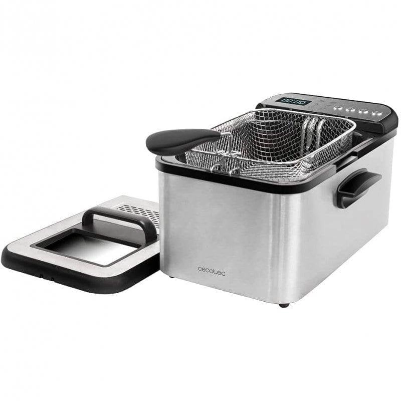 Fritteuse Cecotec Cleanfry Luxury 3000 3.2L 2400W mit OilCleaner und 5 Programmen