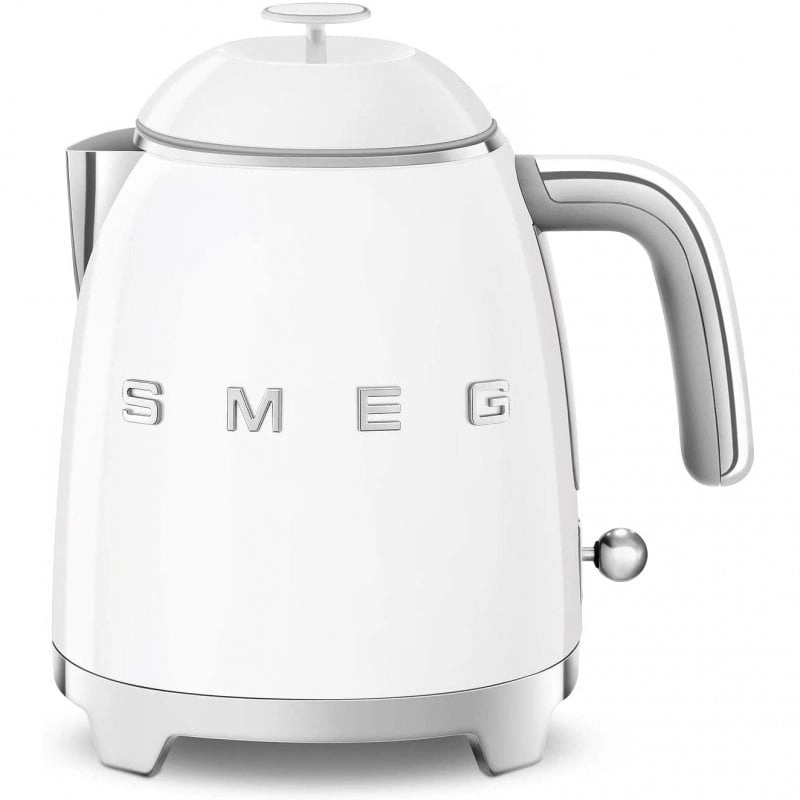 Smeg Wasserkocher im 50er-Jahre-Stil, 0,8 l, 1400 W, Weiß
