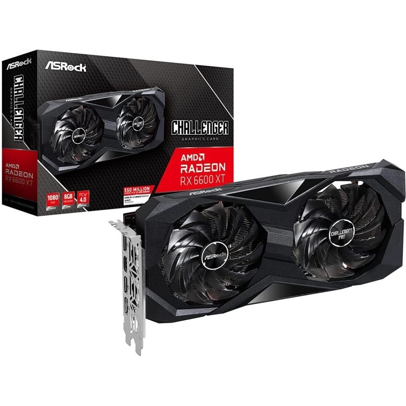 Asrock AMD Radeon RX 6600 XT Challenger D OC 8GB GDDR6