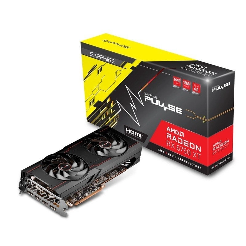Sapphire Pulse AMD Radeon RX 6750XT Gaming OC 12 GB GDDR6