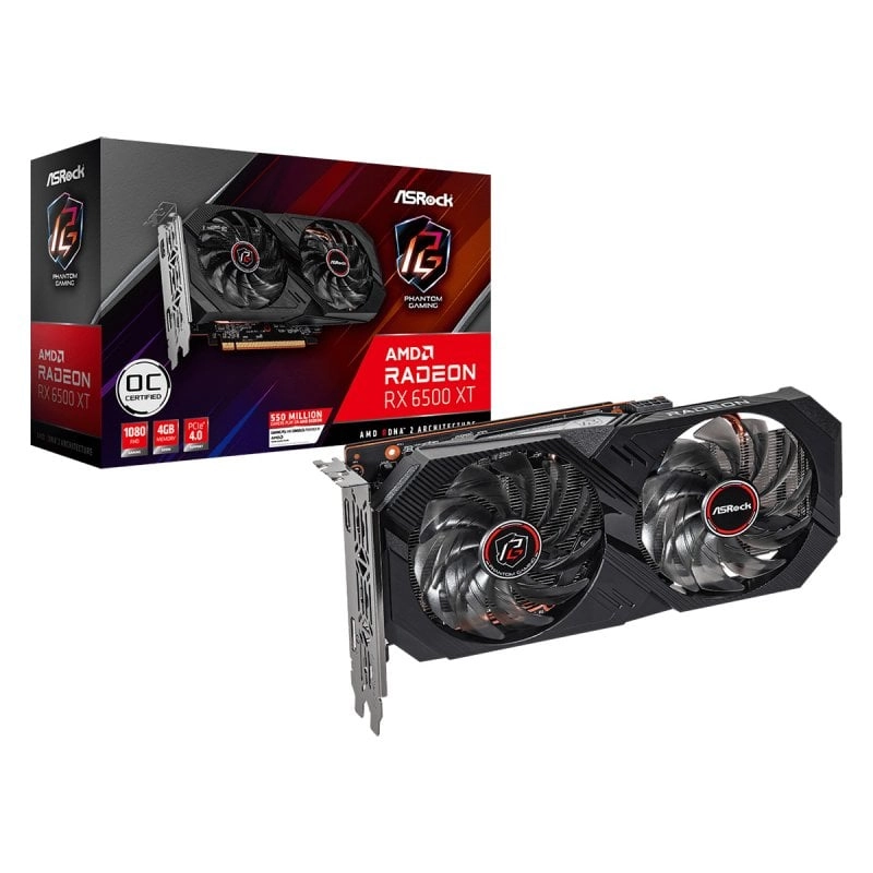 Asrock Radeon RX 6500 XT OC 4GB GDDR6