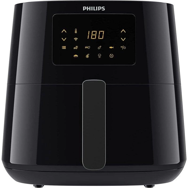 Fritteuse Heißluft Philips HD9280/90 Airfryer XL 6.2L 2000W mit WLAN und Touchscreen