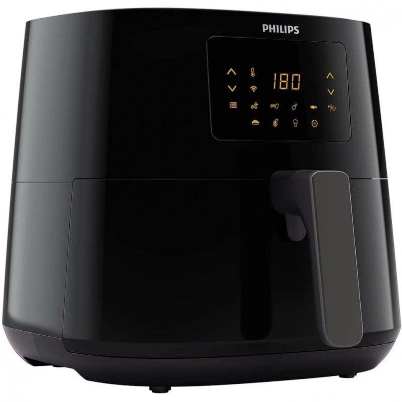 Fritteuse Heißluft Philips HD9280/90 Airfryer XL 6.2L 2000W mit WLAN und Touchscreen