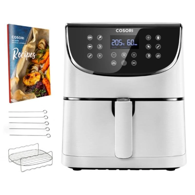 Heißluftfritteuse COSORI CP158-AF-RXW 5.5L 1700W Touch-Display 11 Programme