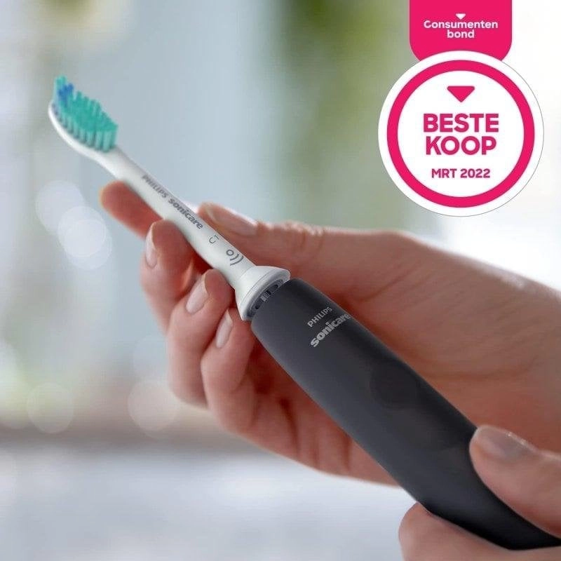 Elektrische Zahnbürste Philips Sonicare 3100 HX3671/14 Schwarz Lithium-Akku Timer