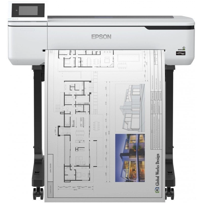 Epson SureColor SC-T3100 Großformatdrucker WLAN Tintenstrahl Farbe 2400 x 1200 DPI A1 (594 x 841 mm) Ethernet/LAN
