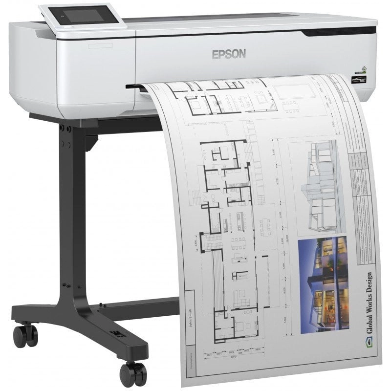 Epson SureColor SC-T3100 Großformatdrucker WLAN Tintenstrahl Farbe 2400 x 1200 DPI A1 (594 x 841 mm) Ethernet/LAN