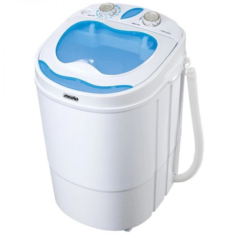 Mesko MS8053 Mini tragbare Waschmaschine 3 kg Weiß/Blau