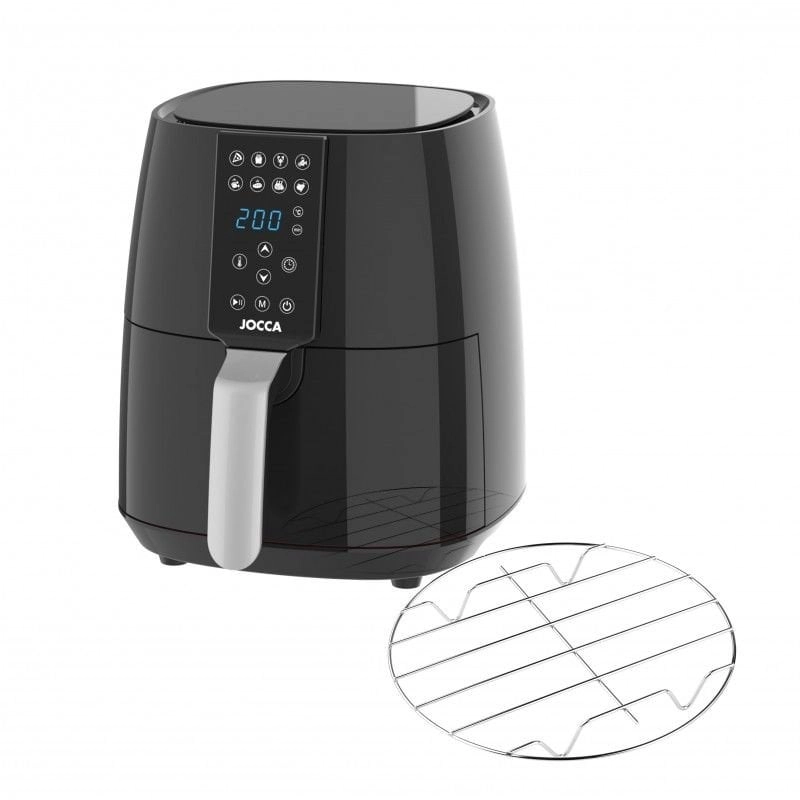 Jocca 1507C Heißluftfritteuse 3,8 l 1450 W + Gitter