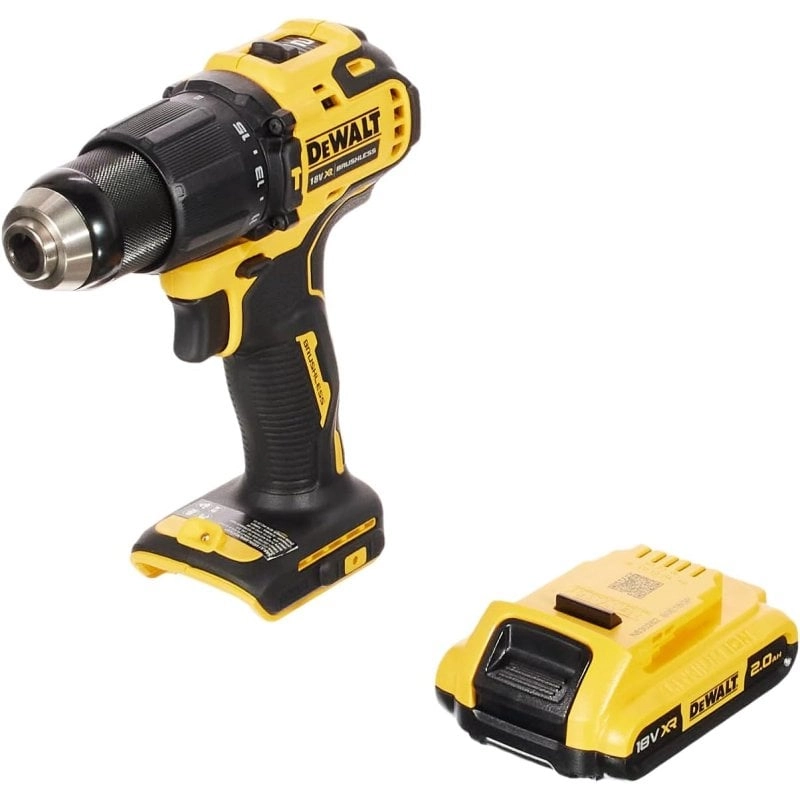 Dewalt DCD709D2T-QW XR bürstenloser 18-V-Li-Ion-Bohrhammer