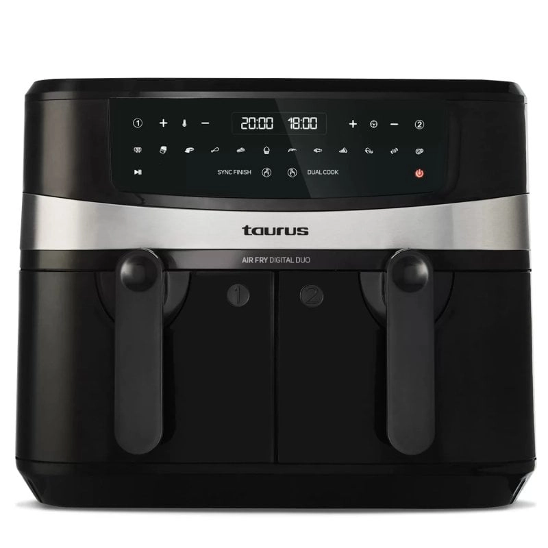 Taurus Air Fry Digital Duo Heißluftfritteuse 9L 2600W