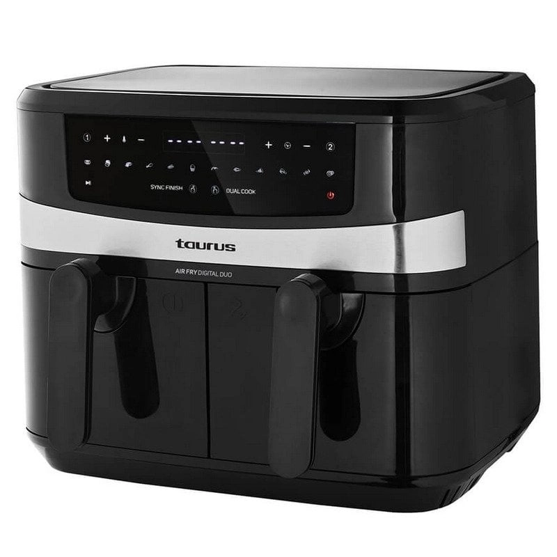 Taurus Air Fry Digital Duo Heißluftfritteuse 9L 2600W