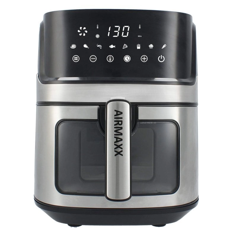 TM Electron TMPFR105 XXL digitale ölfreie Fritteuse, 6,5 l, 1700 W, schwarz