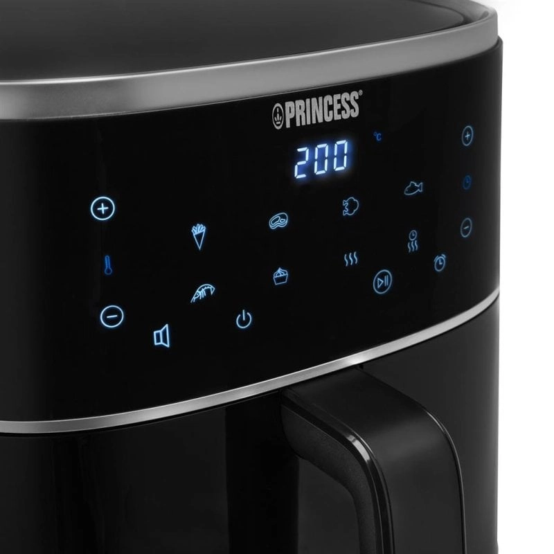 Princess 01.182238.01.001 Fritteuse Einzelbild Eigenständig 1350 W Heißluftfritteuse Schwarz