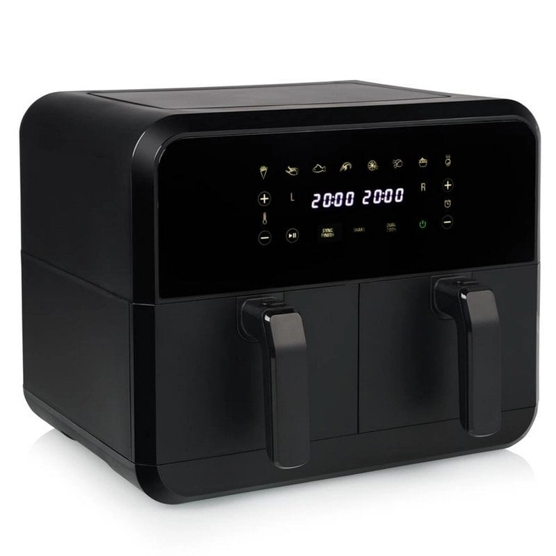 Princess 01.182068.01.001 Fritteuse Doppel 8 l Eigenständig 2400 W Heißluftfritteuse Schwarz