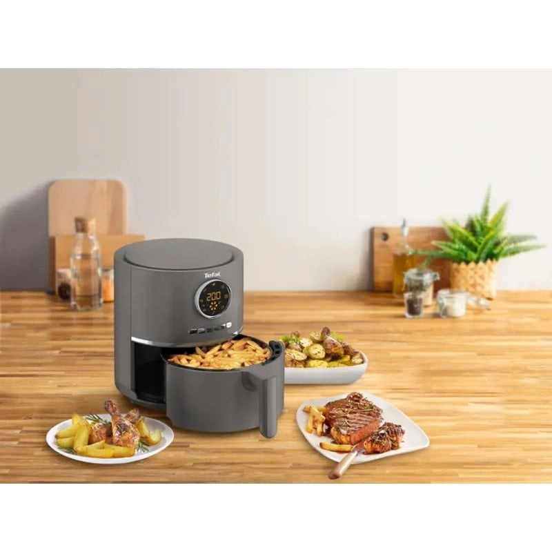 Tefal Ultra Fry Digital EY111B Einzelbild 4,2 l 1400 W Heißluftfritteuse Grau