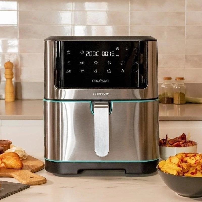 Heißluftfritteuse Cecotec Cecofry Supreme 8000 8L 1800W Touch mit 10 Programmen