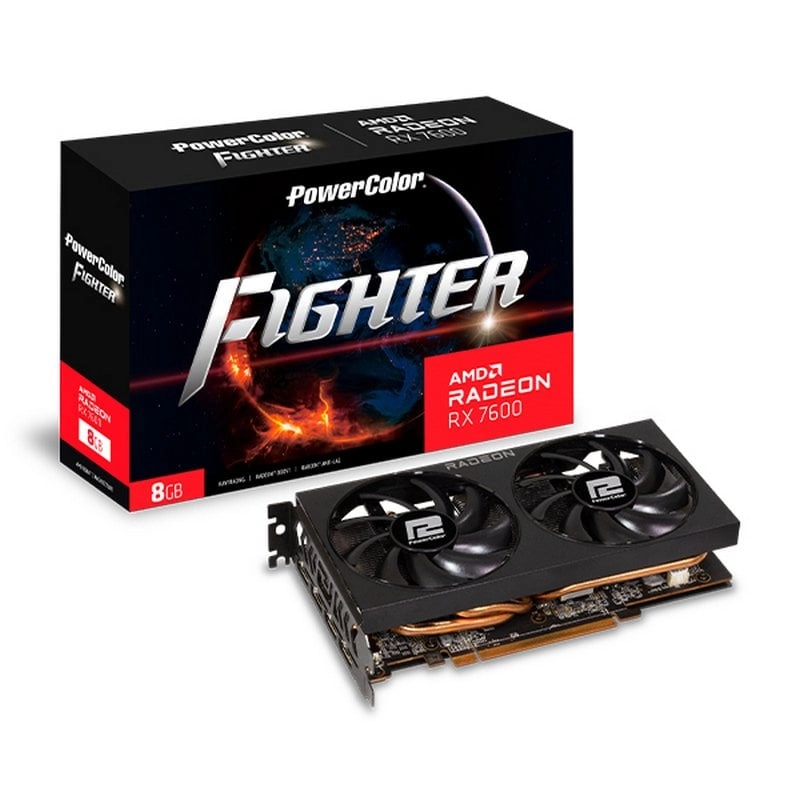 PowerColor Fighter AMD Radeon RX 7600 8 GB GDDR6