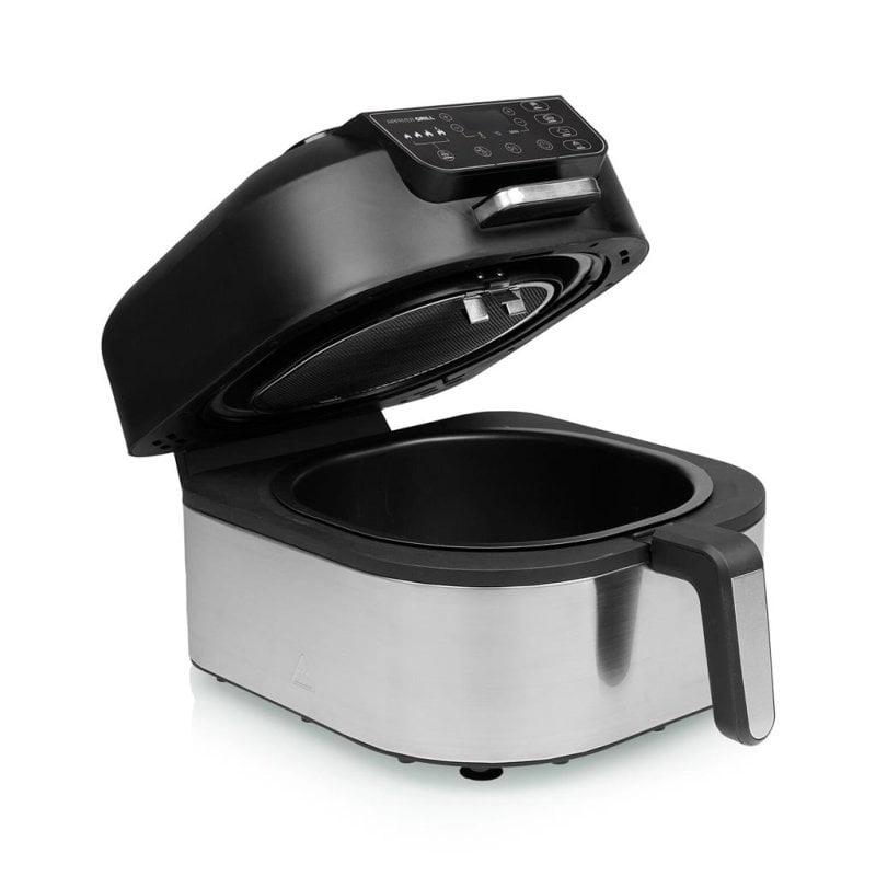 Princess 01.182092.01.001 Fritteuse Einzelbild 5,6 l Eigenständig 1760 W Heißluftfritteuse Schwarz, Silber