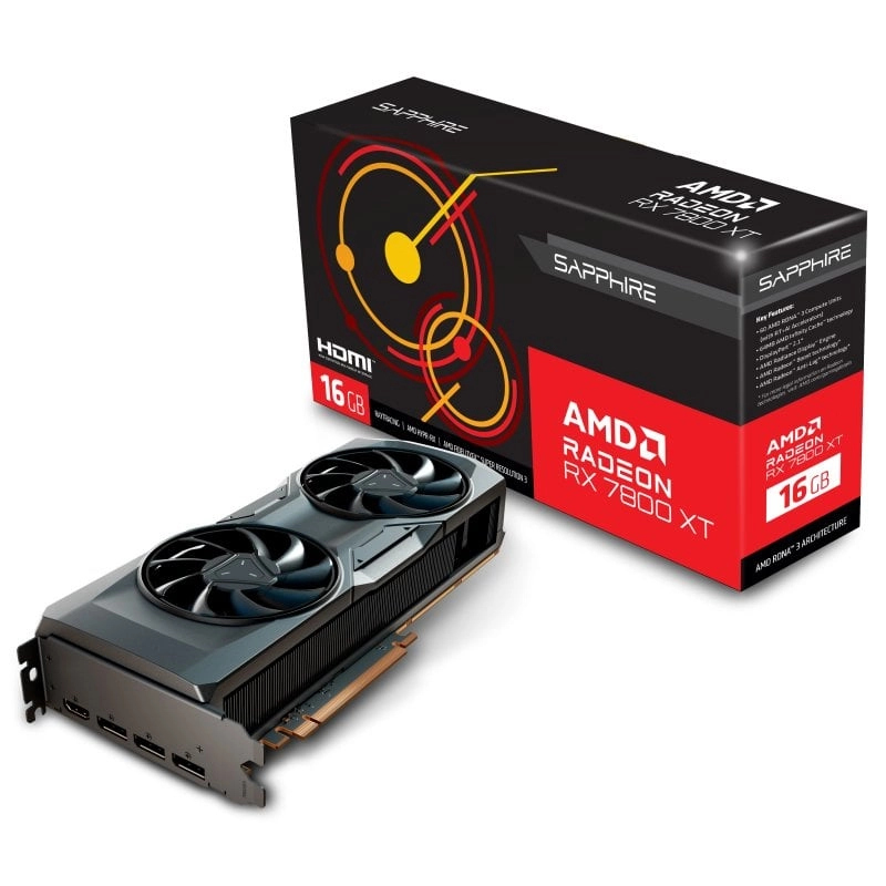 Sapphire AMD Radeon RX 7800 XT 16 GB GDDR6