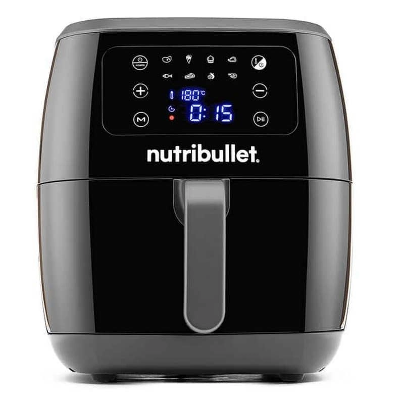 NutriBullet XXL Digital Air Fryer Einzelbild 7 l Eigenständig 1800 W Heißluftfritteuse Schwarz