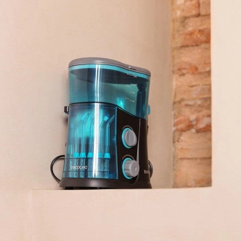Irrigador Cecotec Bamba ToothCare 1200 Jet Pro 7 Aufsätze UV-Desinfektion 1L Schwarz