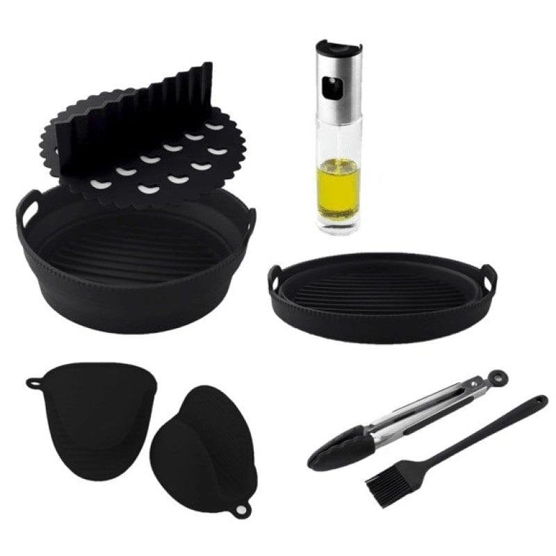 Freidora de aire Cecotec 03341 Kit Silikon Zubehör für 5-6,5L Spülmaschinenfest BPA-frei