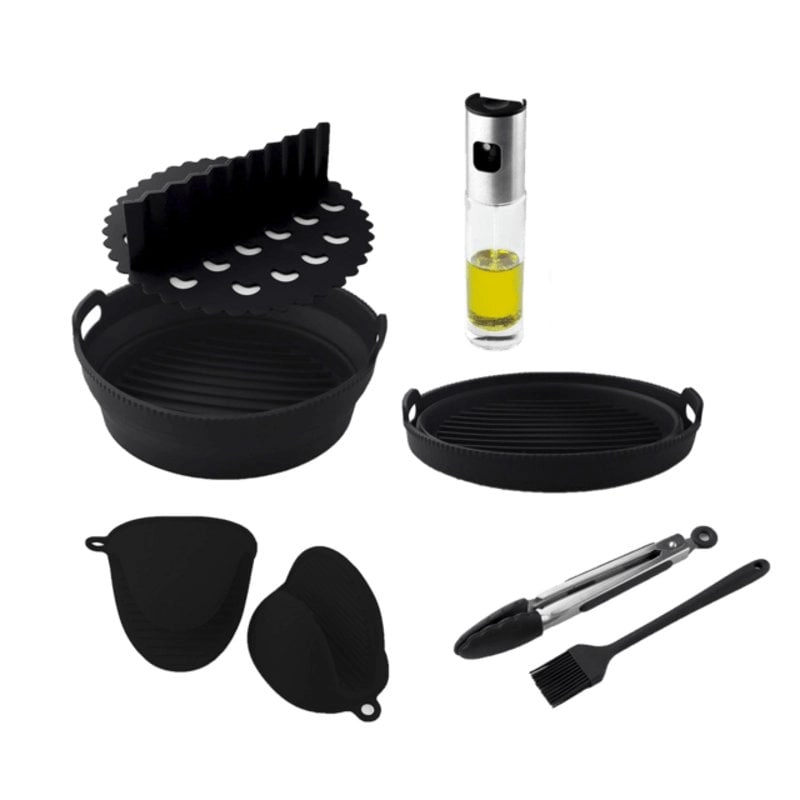 Freidora de aire Cecotec 03341 Kit Silikon Zubehör für 5-6,5L Spülmaschinenfest BPA-frei