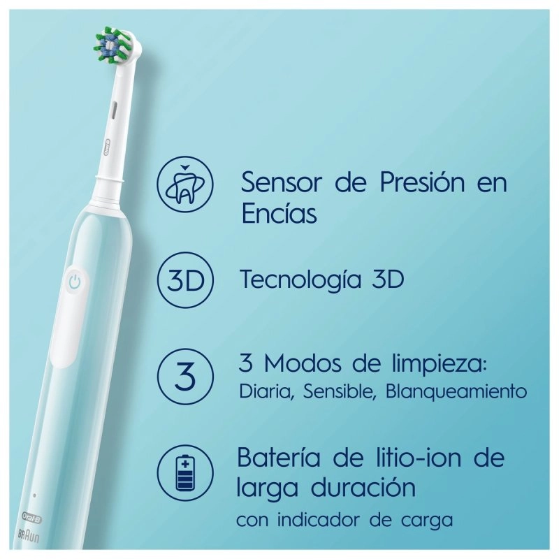 Oral-B Series Pro 1 wiederaufladbare elektrische Zahnbürste Blau
